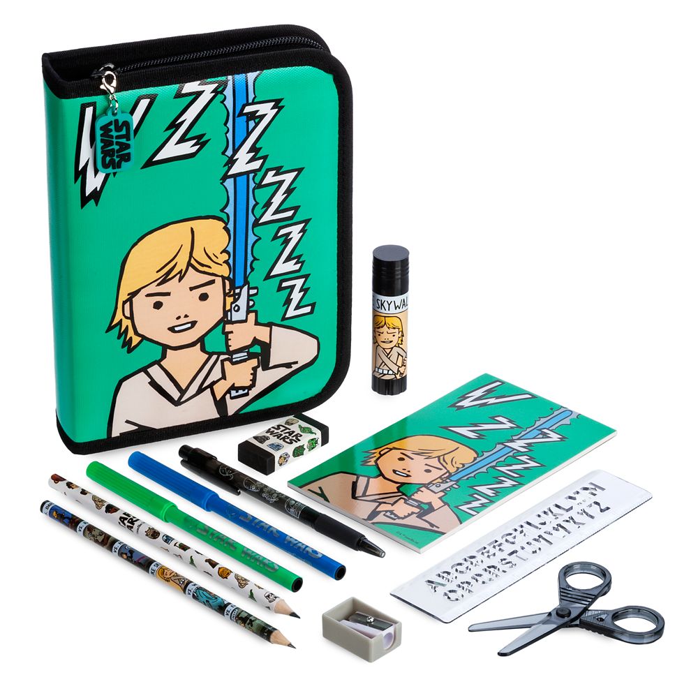 Star Wars Zip-Up Stationery Kit is available online for purchase