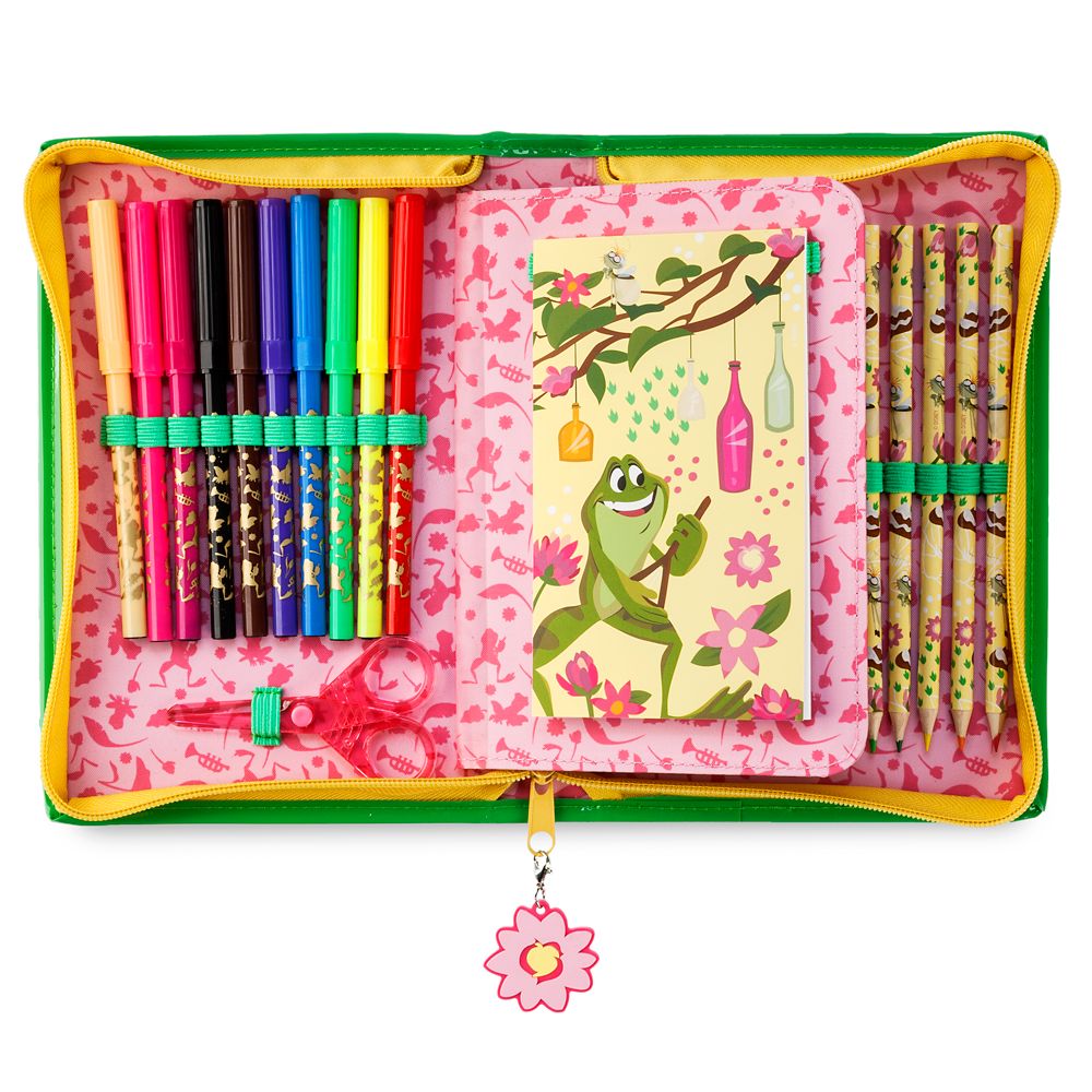 The Princess and the Frog Zip-Up Stationery Kit