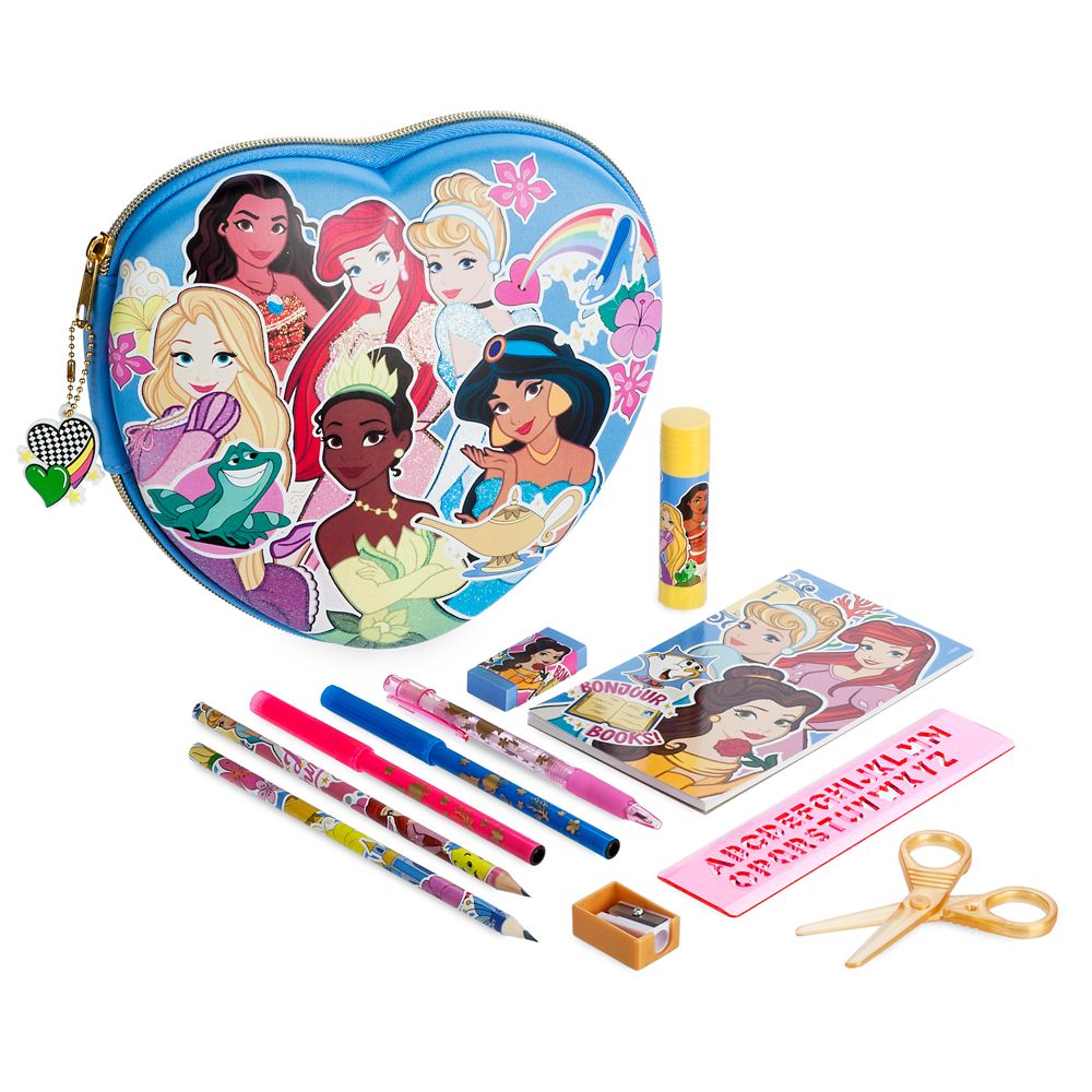 Disney Princess Zip-Up Stationery Kit is now out for purchase