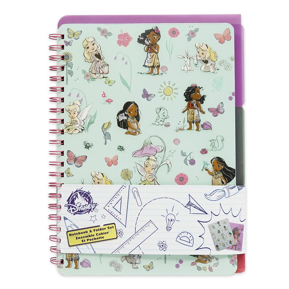 Disney Animators' Collection Notebook and Folder Set