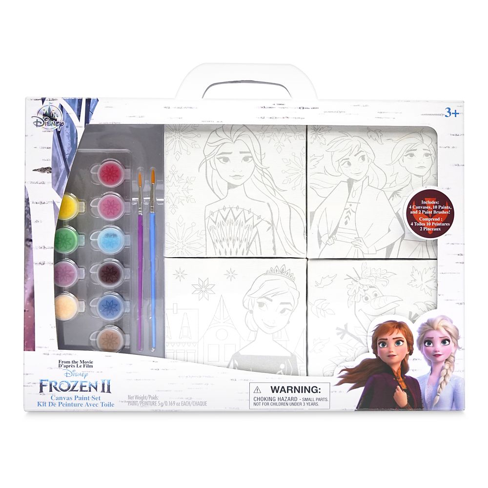 Frozen 2 Canvas Paint Set