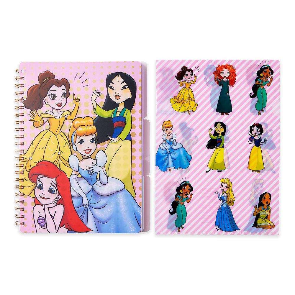 Disney Princess Notebook and Folder Set