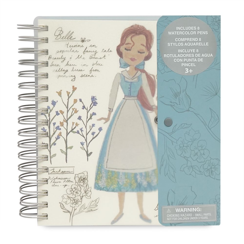 Beauty and the Beast 30th Anniversary Sketchbook with Watercolor Paints has hit the shelves