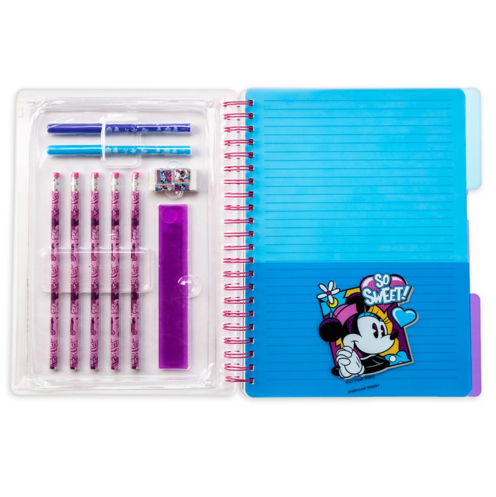 Minnie Mouse Notebook and Stationery Set