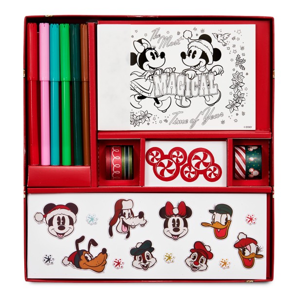 Mickey Mouse and Friends Christmas Stationery Kit