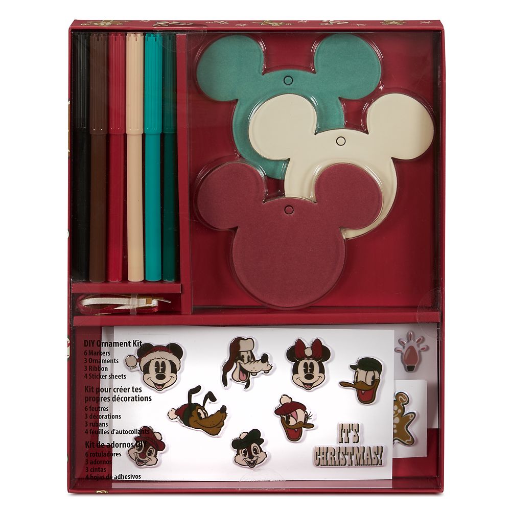 Mickey Mouse and Friends Christmas Ornament Set