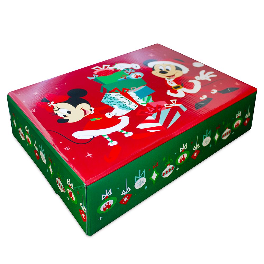 Mickey and Minnie Mouse Holiday Gift Box – Small Apparel Size now out