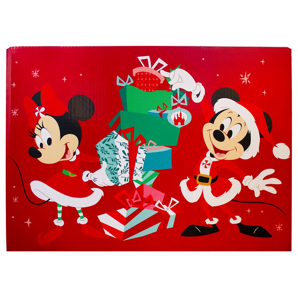 Mickey and Minnie Mouse Holiday Gift Box – Small Apparel Size