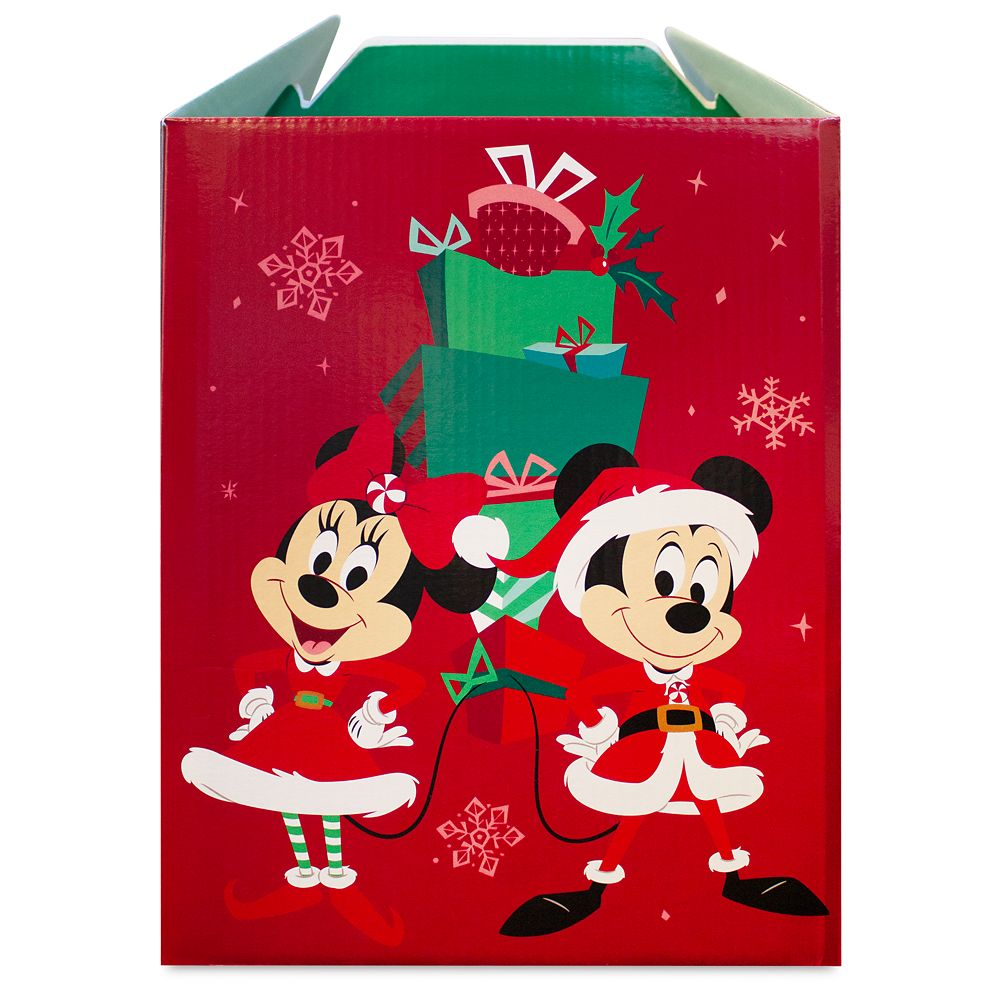 Mickey and Minnie Mouse Holiday Gift Box – Small ''Barn'' Size