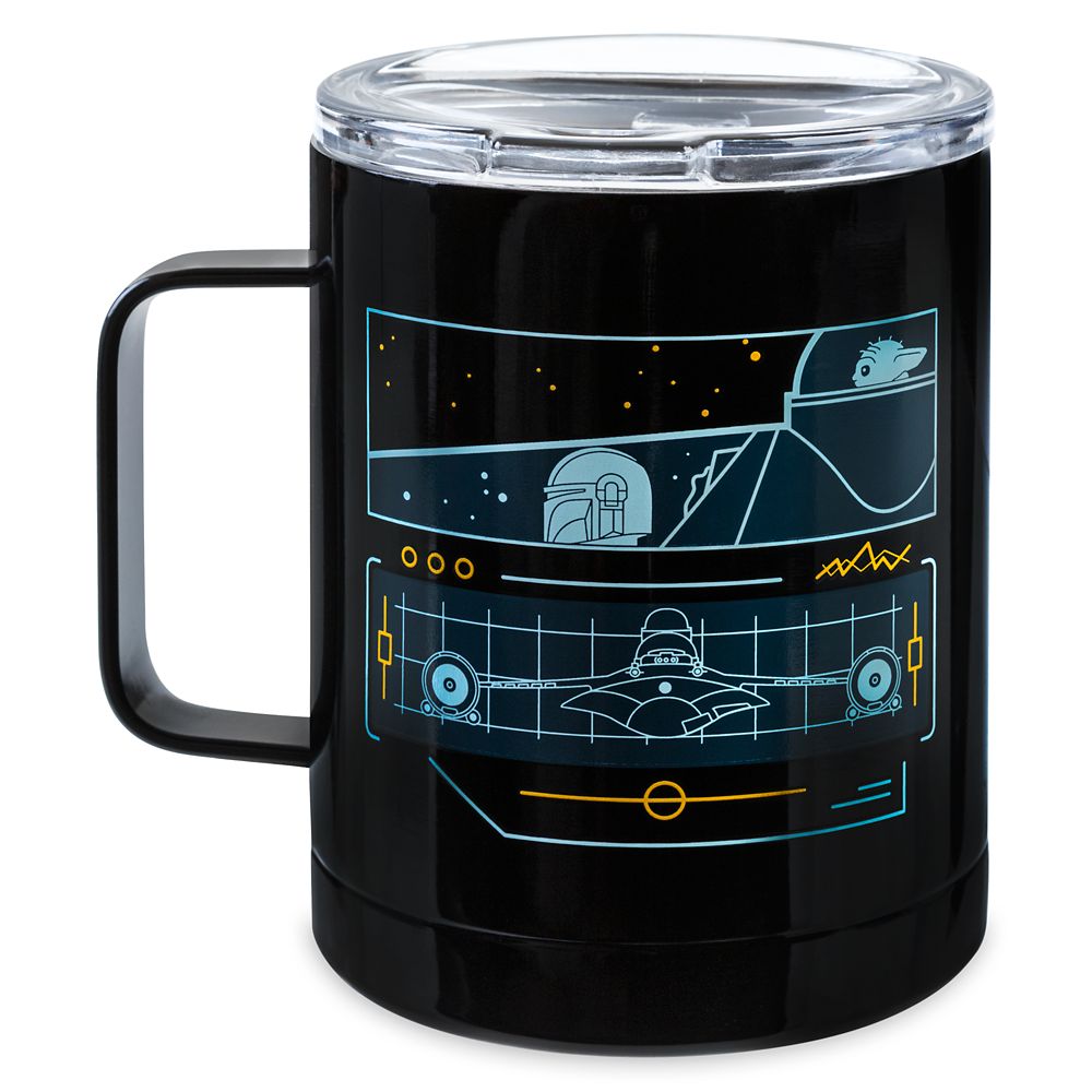 Star Wars: The Mandalorian Stainless Steel Travel Mug