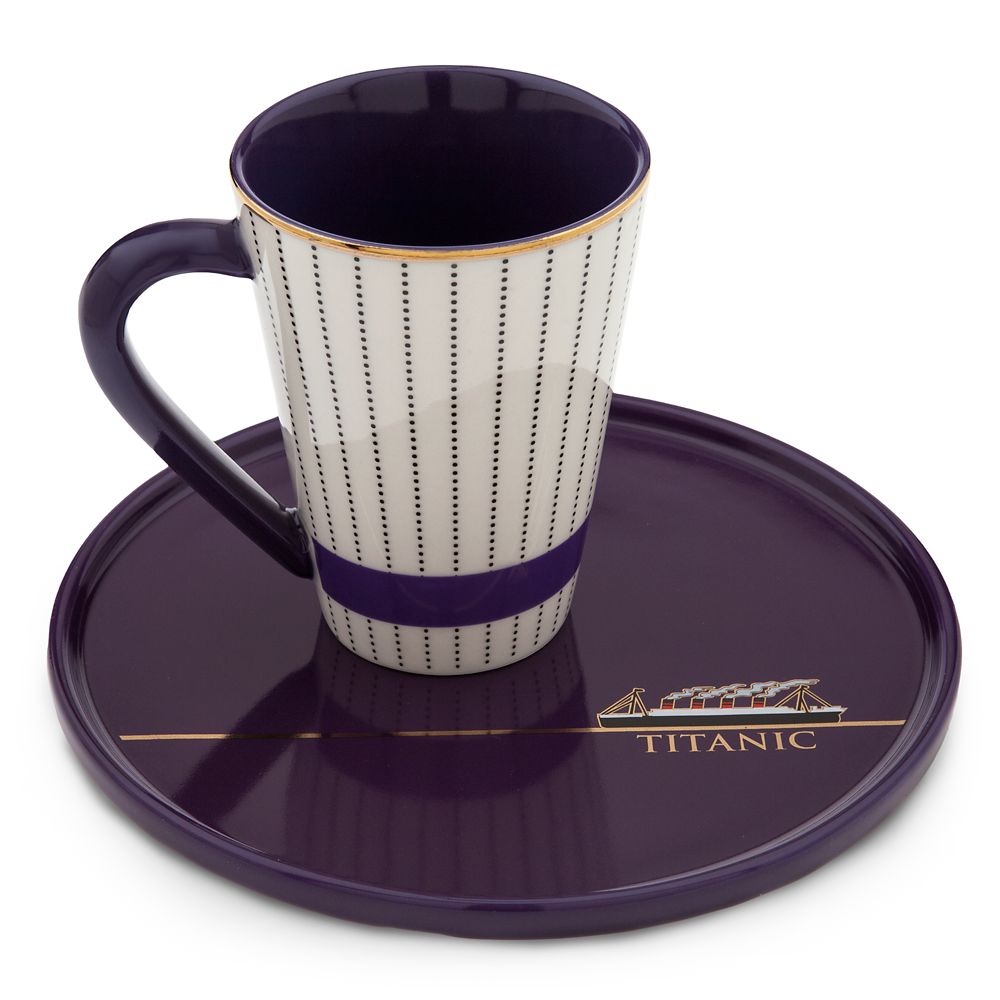 Titanic 25th Anniversary Mug and Plate Set