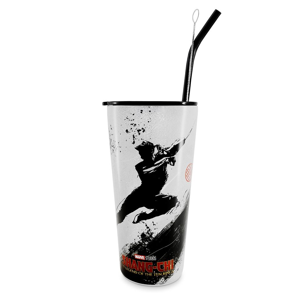 Shang-Chi and the Legend of the Ten Rings Stainless Steel Tumbler with Straw