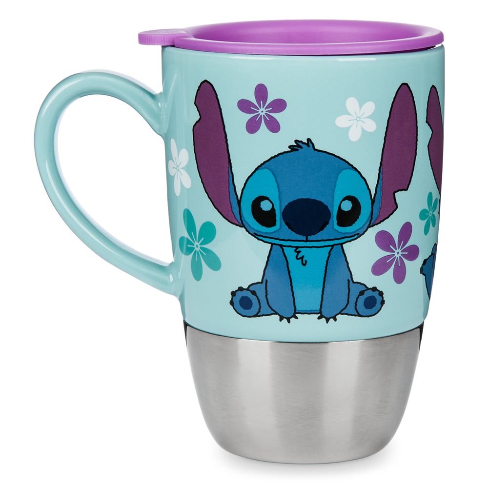 Stitch Ceramic Travel Mug