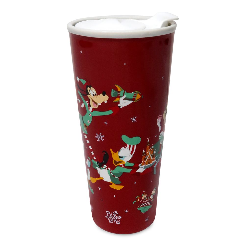 Mickey Mouse and Friends Holiday Travel Mug