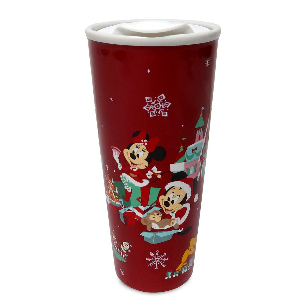 Mickey Mouse and Friends Holiday Travel Mug