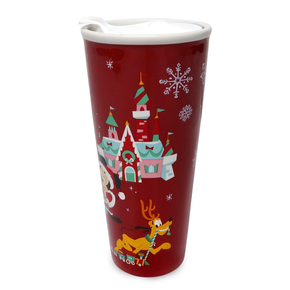 Mickey Mouse and Friends Holiday Travel Mug