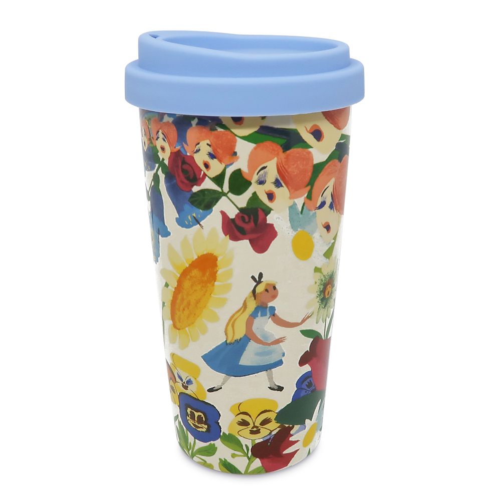 Alice in Wonderland by Mary Blair Ceramic Travel Mug