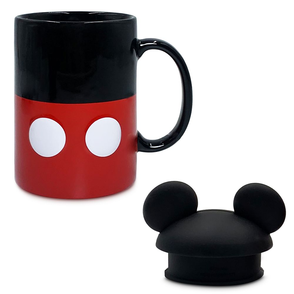 Mickey Mouse Mug with Lid