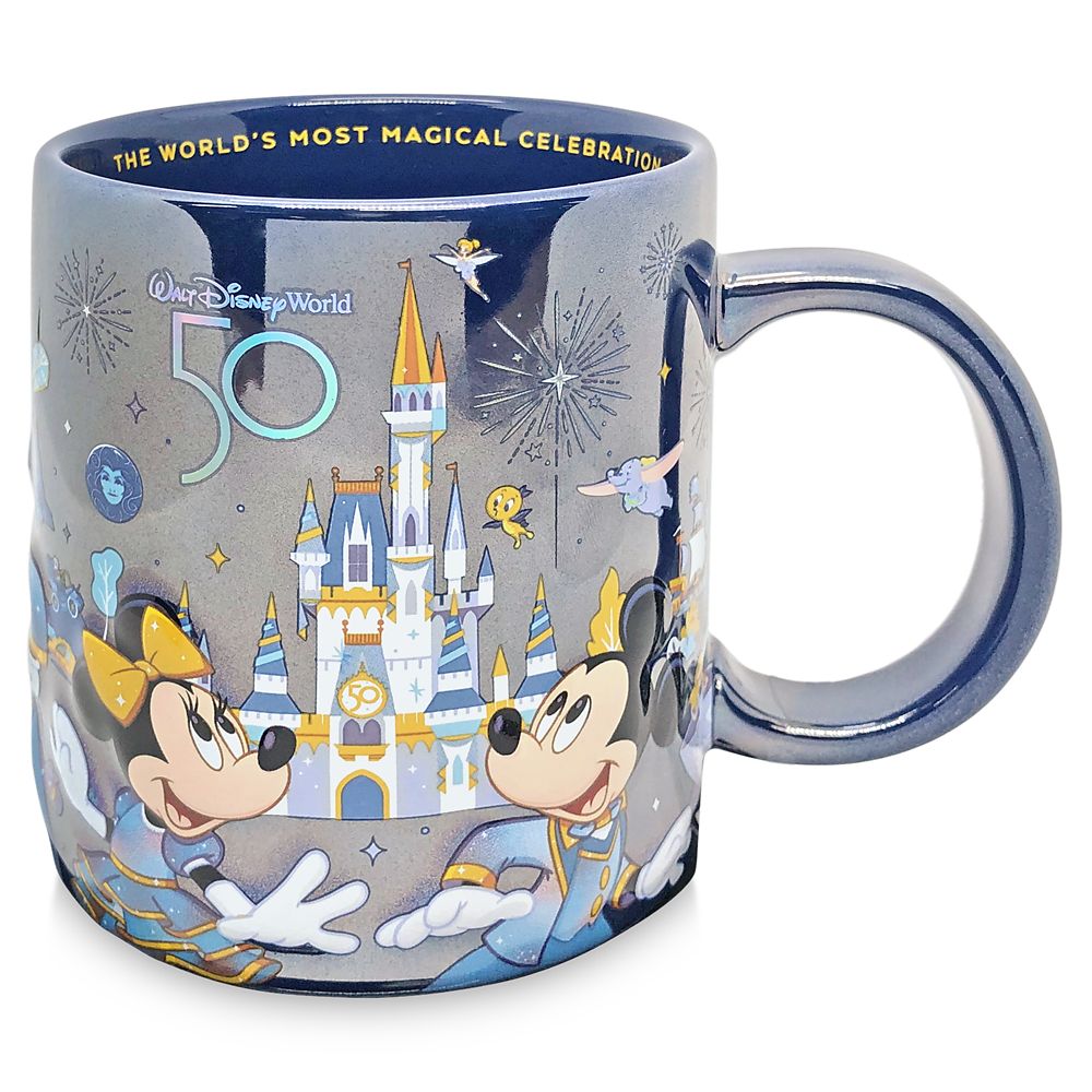 Mickey Mouse and Friends Mug – Walt Disney World 50th Anniversary |  shopDisney