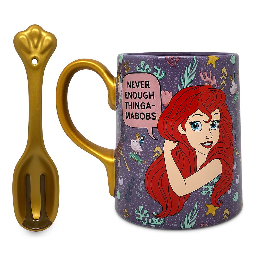 Ariel Thingamabob Mug and Spoon Set – The Little Mermaid