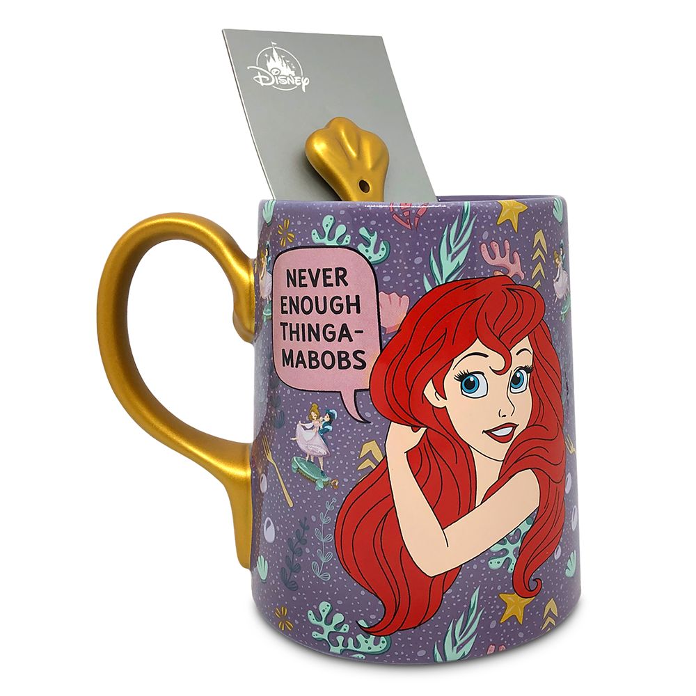Ariel Thingamabob Mug and Spoon Set – The Little Mermaid