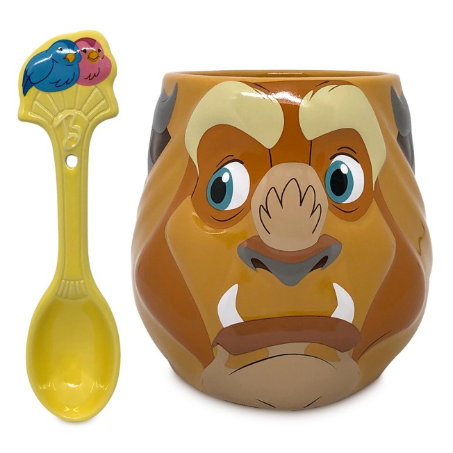 Beast Mug and Spoon Set – Beauty and the Beast