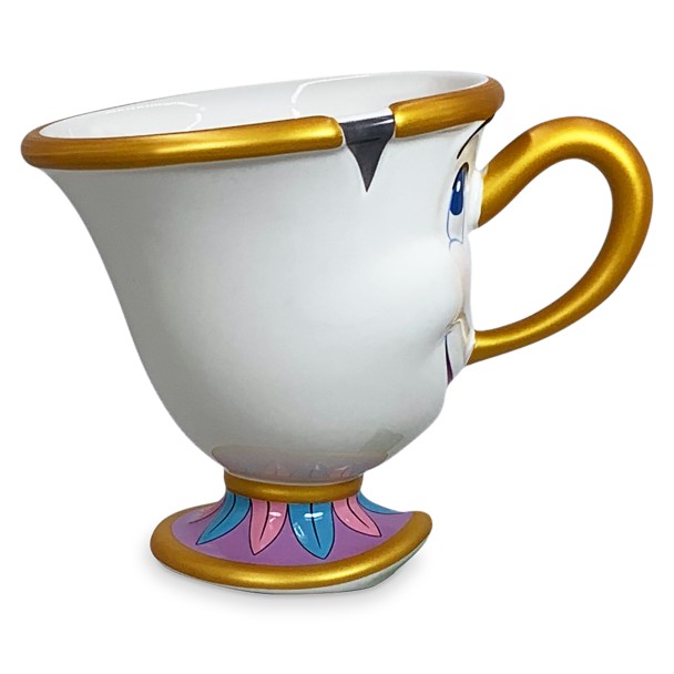 The official Disney Chip mug from Beauty and the Beast