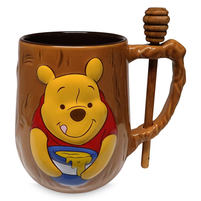 Winnie the Pooh Mug and Honey Dipper Set