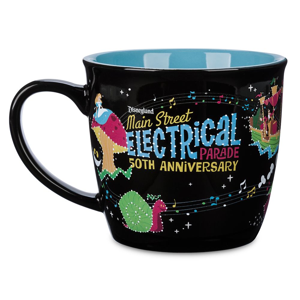 The Main Street Electrical Parade 50th Anniversary Color Changing Mug released today