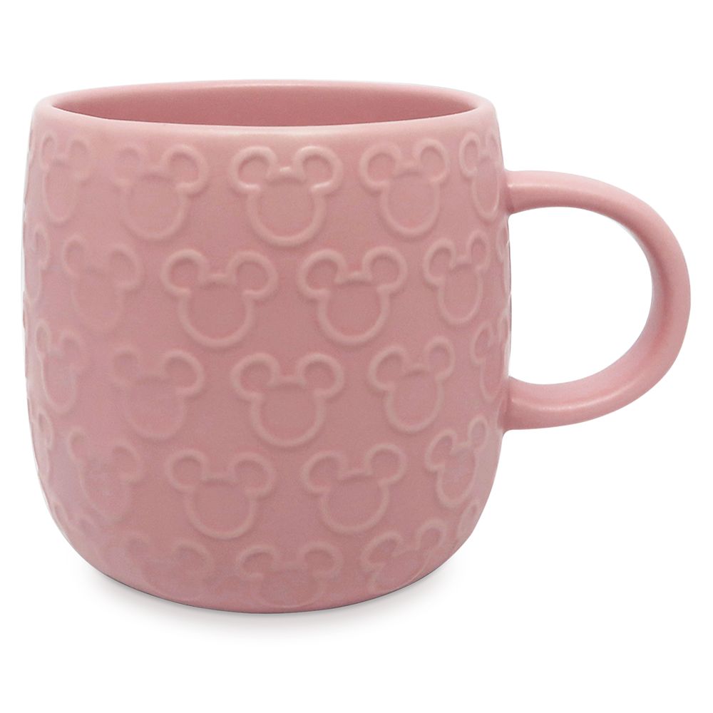 Mickey Mouse Raised Icon Mug  Pink Official shopDisney