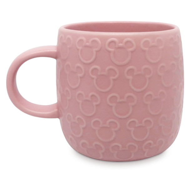 Mickey Mouse Raised Icon Mug – Pink