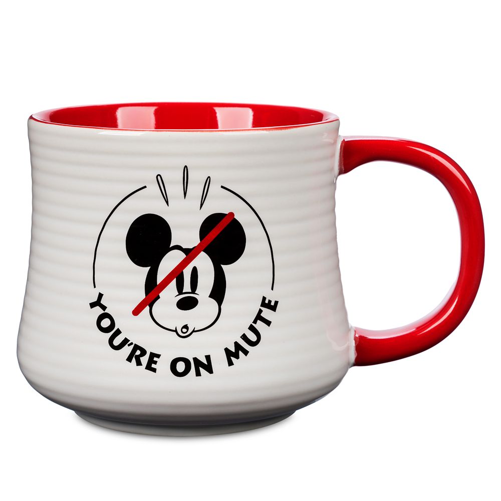 Mickey Mouse ”You’re On Mute” Mug is now out