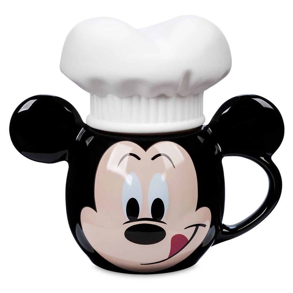 Mickey and Minnie Mouse Chef Mug with Lid – EPCOT Food & Wine Festival 2022