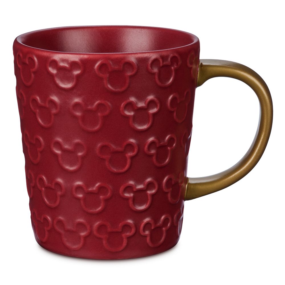 Red Mickey Mouse Icon Holiday Mug Official shopDisney. One of the best Disney Christmas mugs to buy this year.