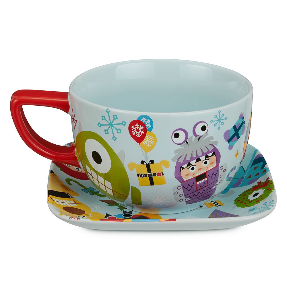 Pixar Holiday Mug and Plate Set