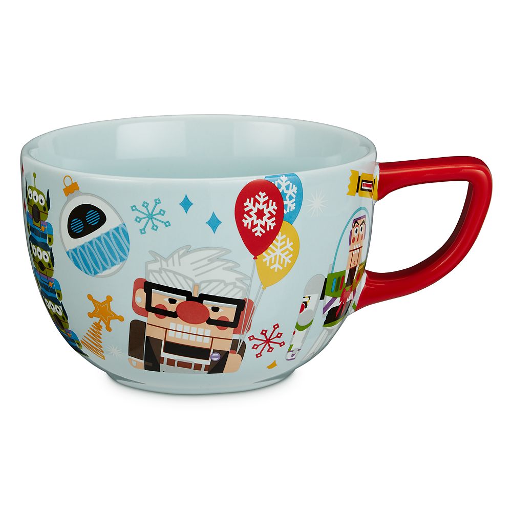 Pixar Holiday Mug and Plate Set