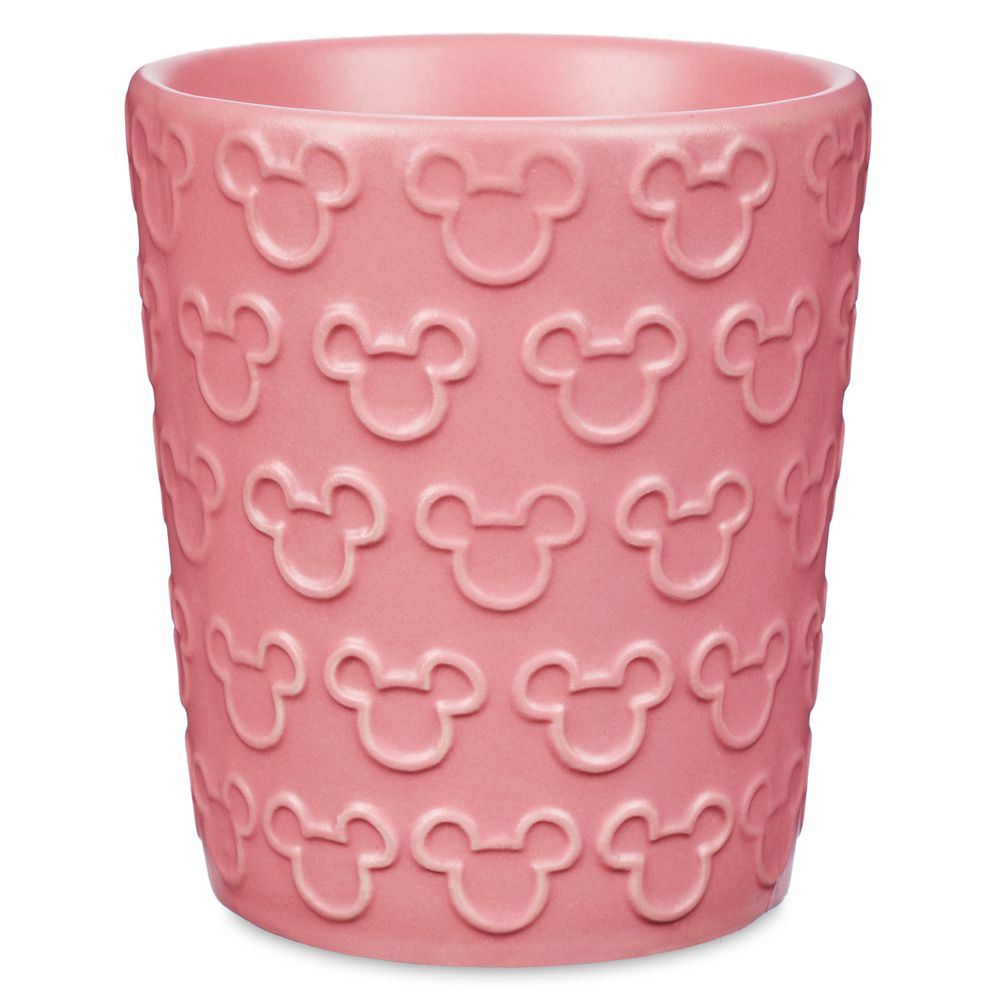 Mickey Mouse Raised Icon Mug – Pink and Gold– Disney Homestead Collection