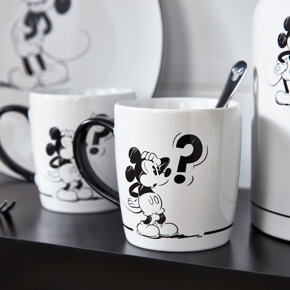 Mickey Mouse Black and White Mug
