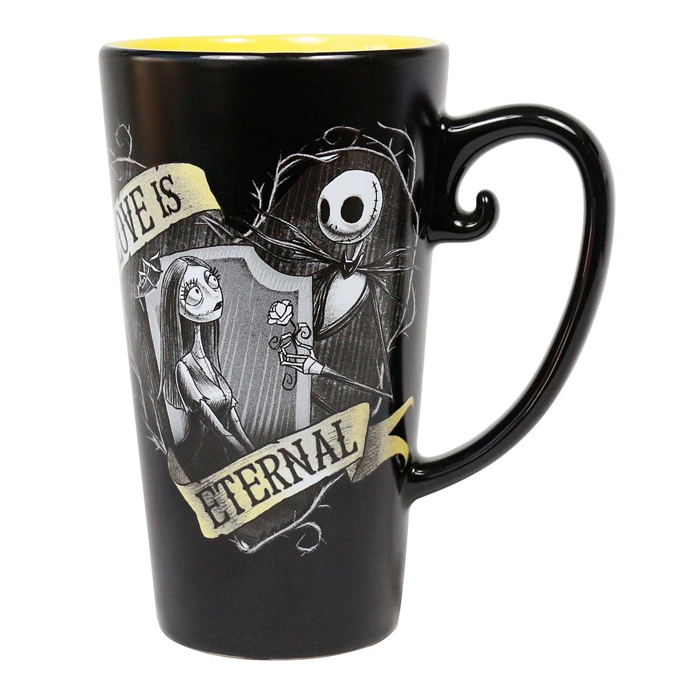 Jack Skellington and Sally Latte Mug – Tim Burton's The Nightmare Before Christmas