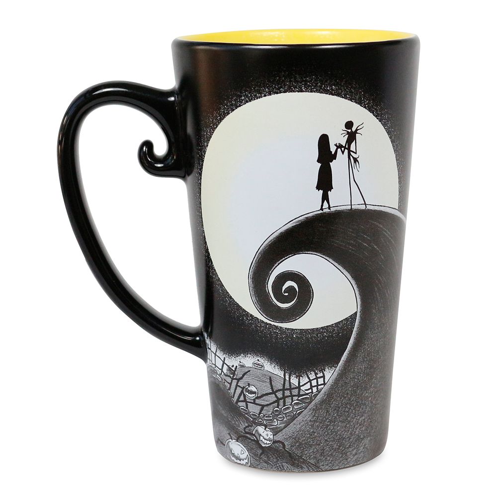 Jack Skellington and Sally Latte Mug – Tim Burton's The Nightmare Before Christmas