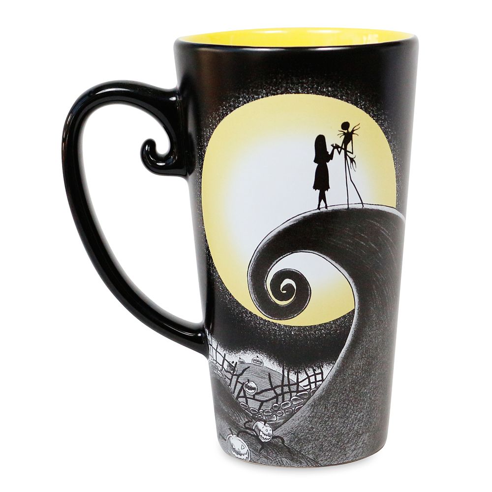 Jack Skellington and Sally Latte Mug – Tim Burton's The Nightmare Before Christmas