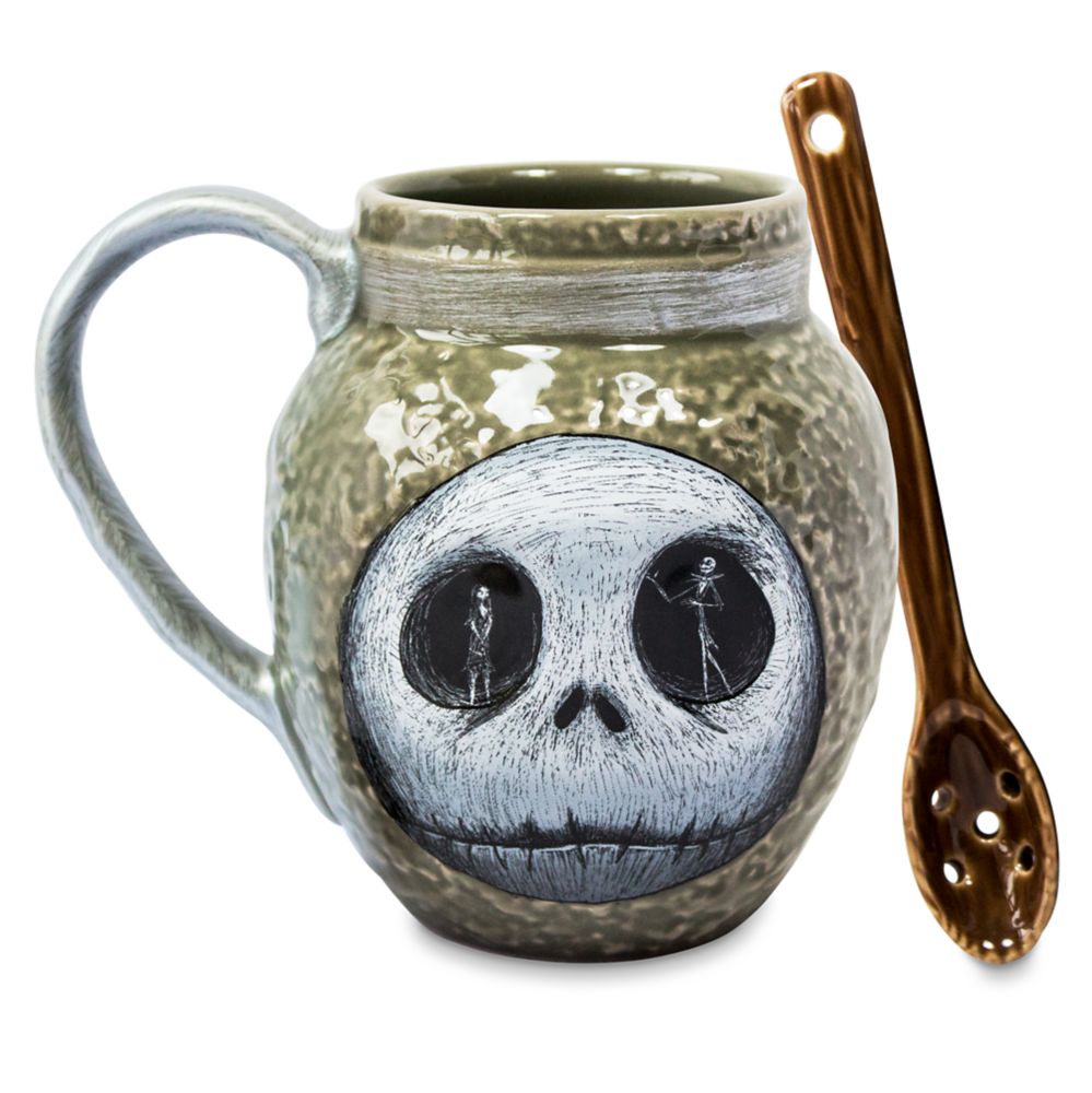 The Nightmare Before Christmas Mug with Spoon now available for purchase