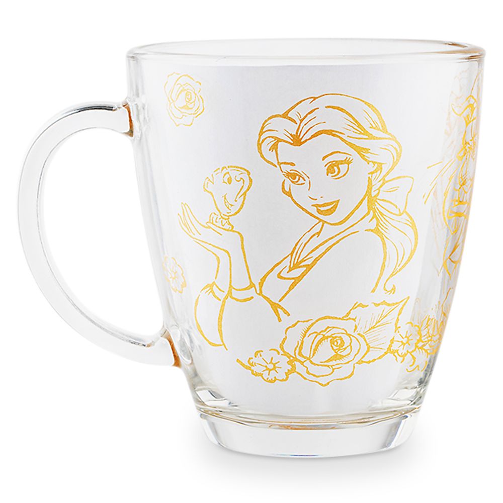 beauty and the beast ceramic tea set