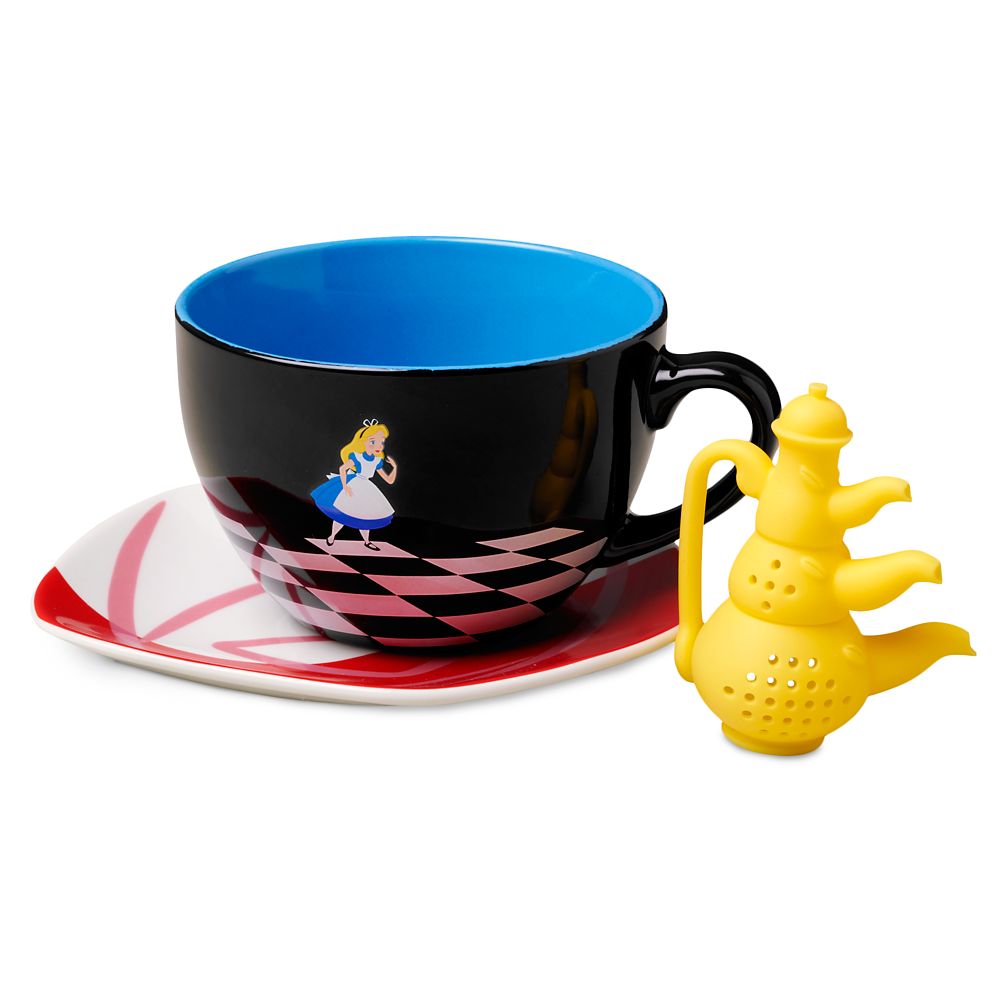 Alice in Wonderland Mug, Saucer and Tea Infuser Set has hit the shelves for purchase