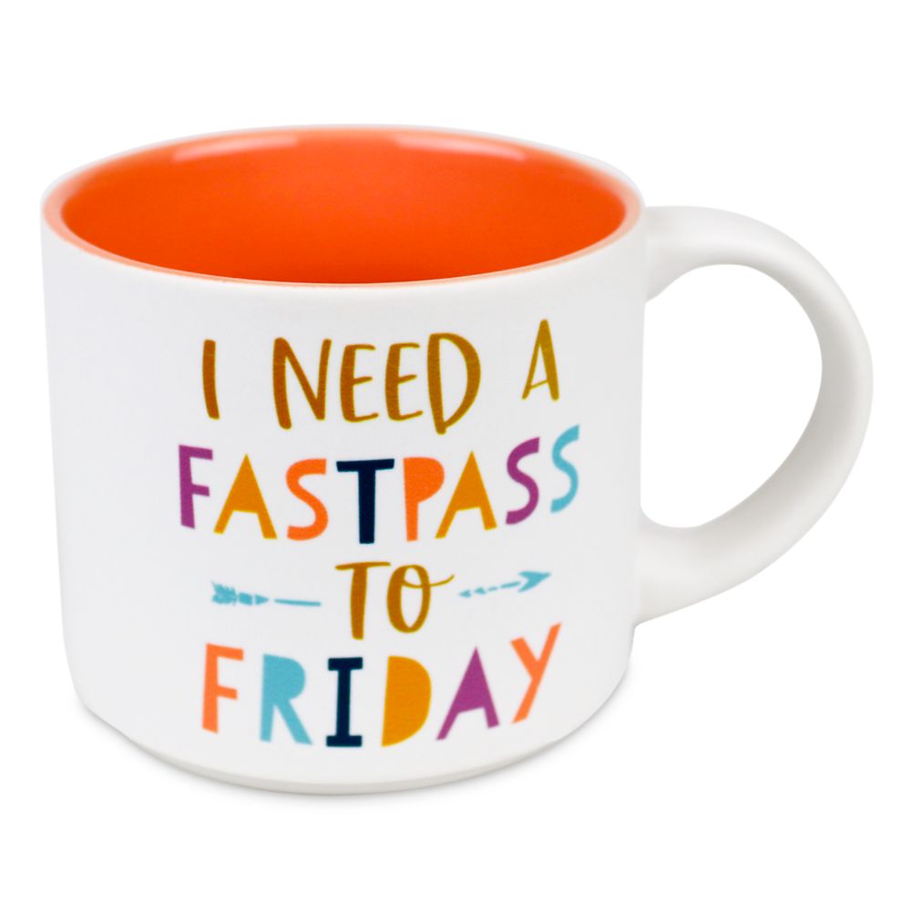 ''I Need a FastPass to Friday'' Mug