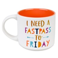 ''I Need a FastPass to Friday'' Mug