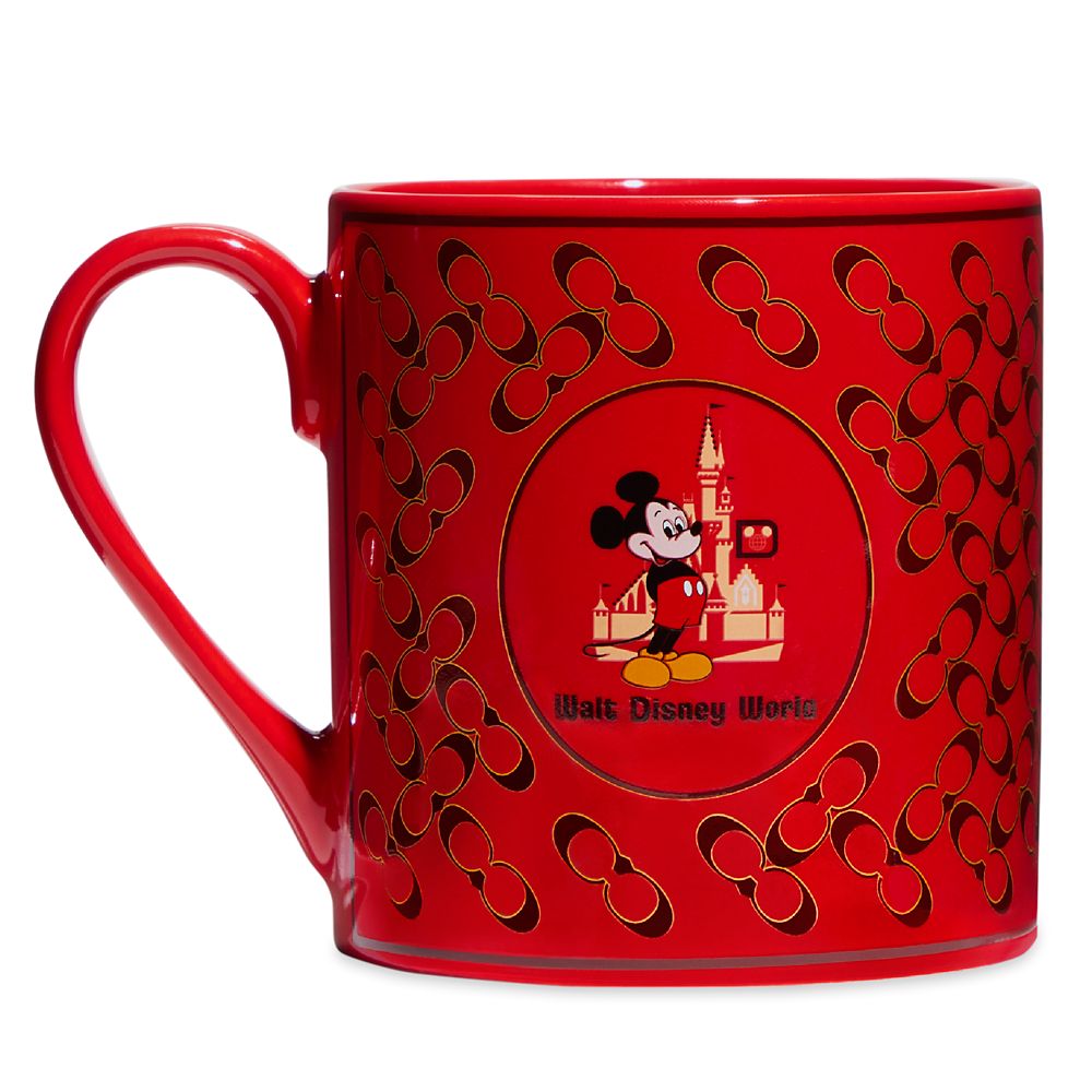 platform Bouwen op gordijn Mickey Mouse Walt Disney World Mug by COACH | shopDisney