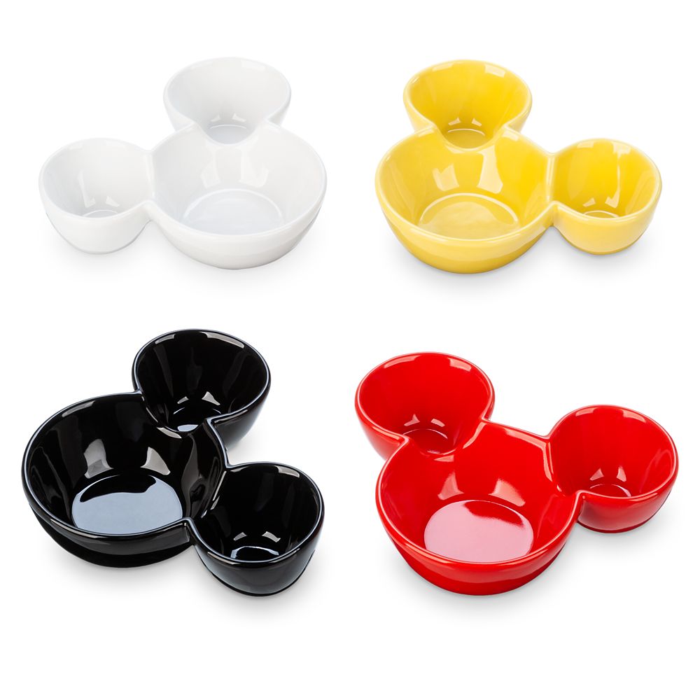 Mickey mouse shaped bowls Free p&p Set of 4 
