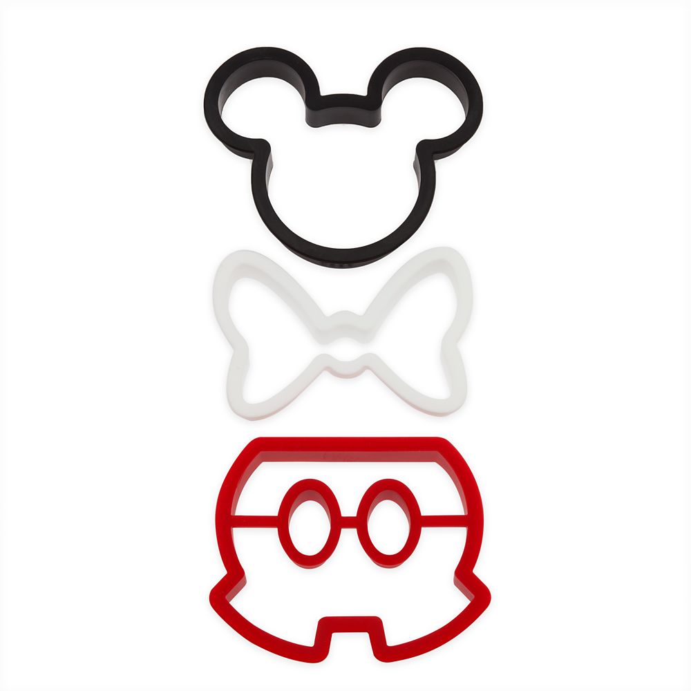 Mickey and Minnie Mouse Silicone Breakfast Mold Set – Disney Eats