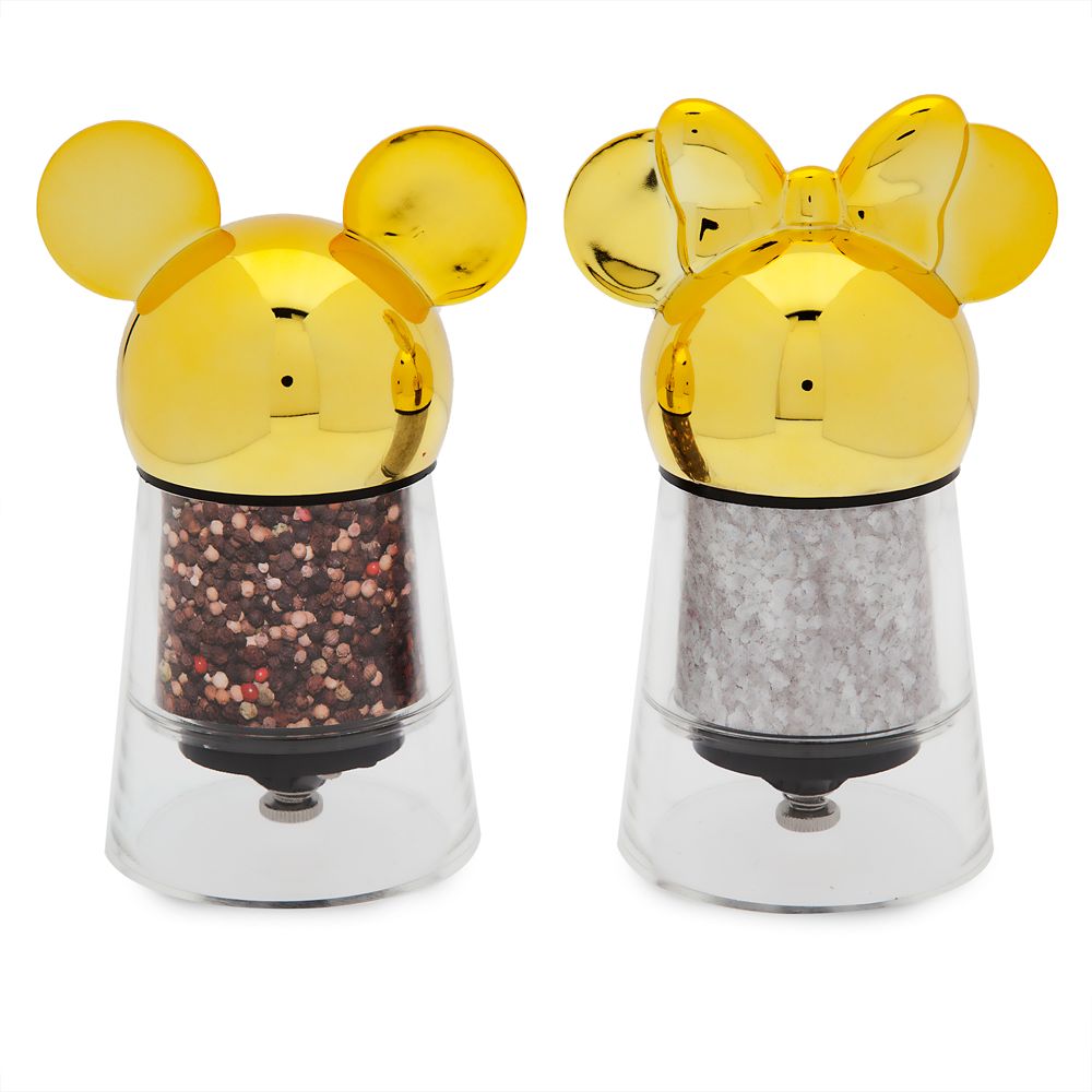 gold salt and pepper pots